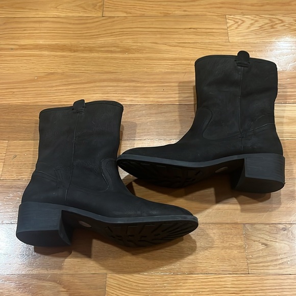 Me too women’s black mid calf boots size 8.5 - Picture 5 of 12